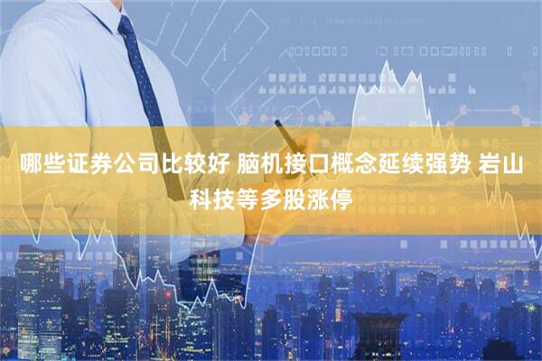 哪些证券公司比较好 脑机接口概念延续强势 岩山科技等多股涨停